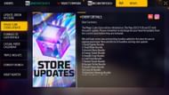 Magic Cube Store is all set to be updated with the OB40 update of the game (Image via Garena)